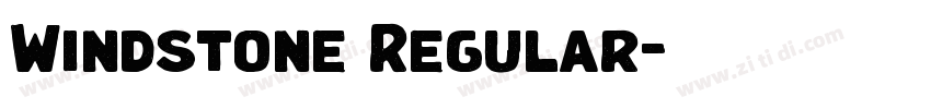 Windstone Regular字体转换 Windstone Regular字体转换